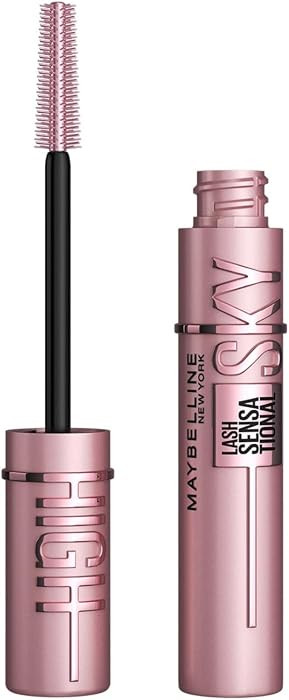 Maybelline Mascara, Lash Sensational Sky High Volumizing Thickening, Black | Amazon (UK)