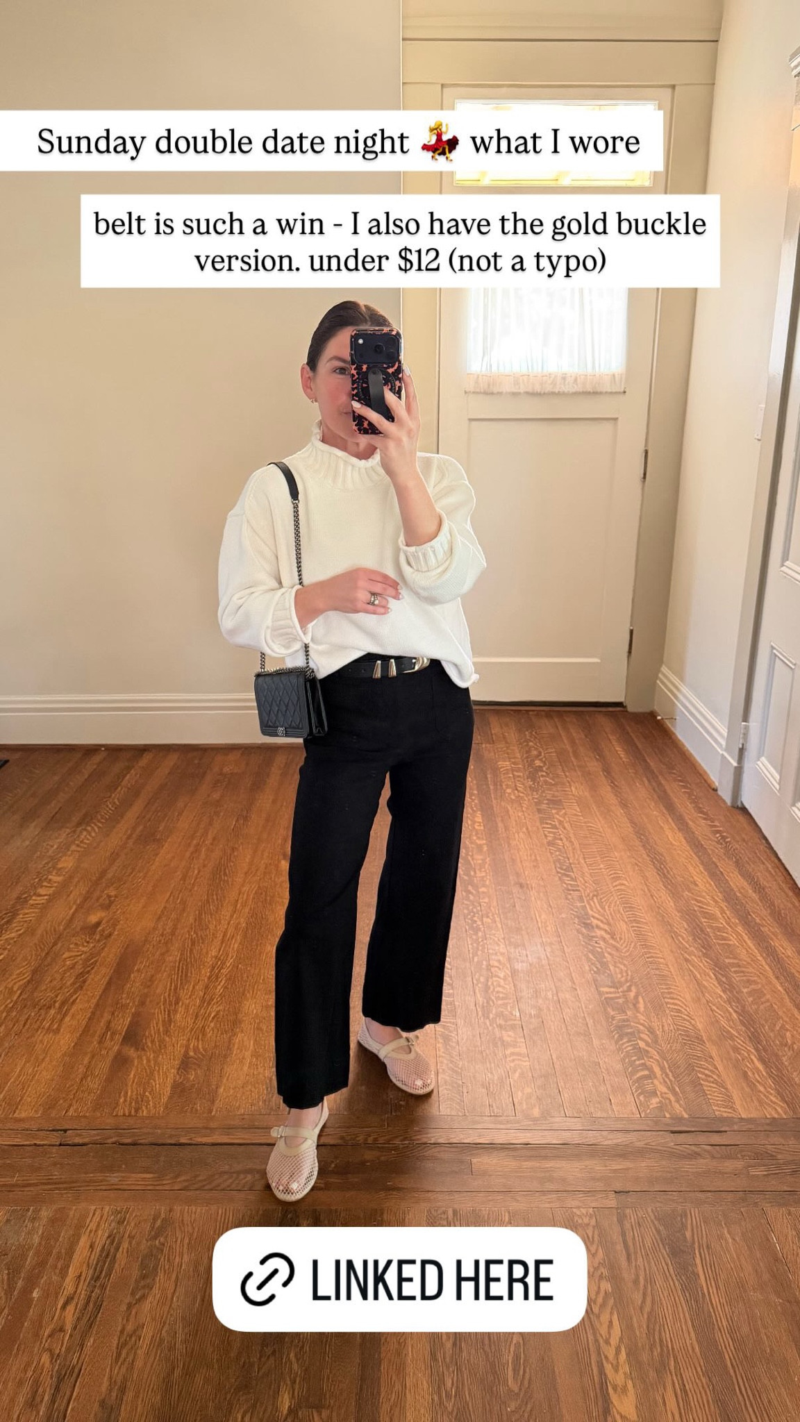 Sunday double date night 💃 what I wore

belt is such a win - 1 also have the gold buckle version. under $12 (not a typo)

#LTKootd #LTKdayinmylife #LTKmomlife