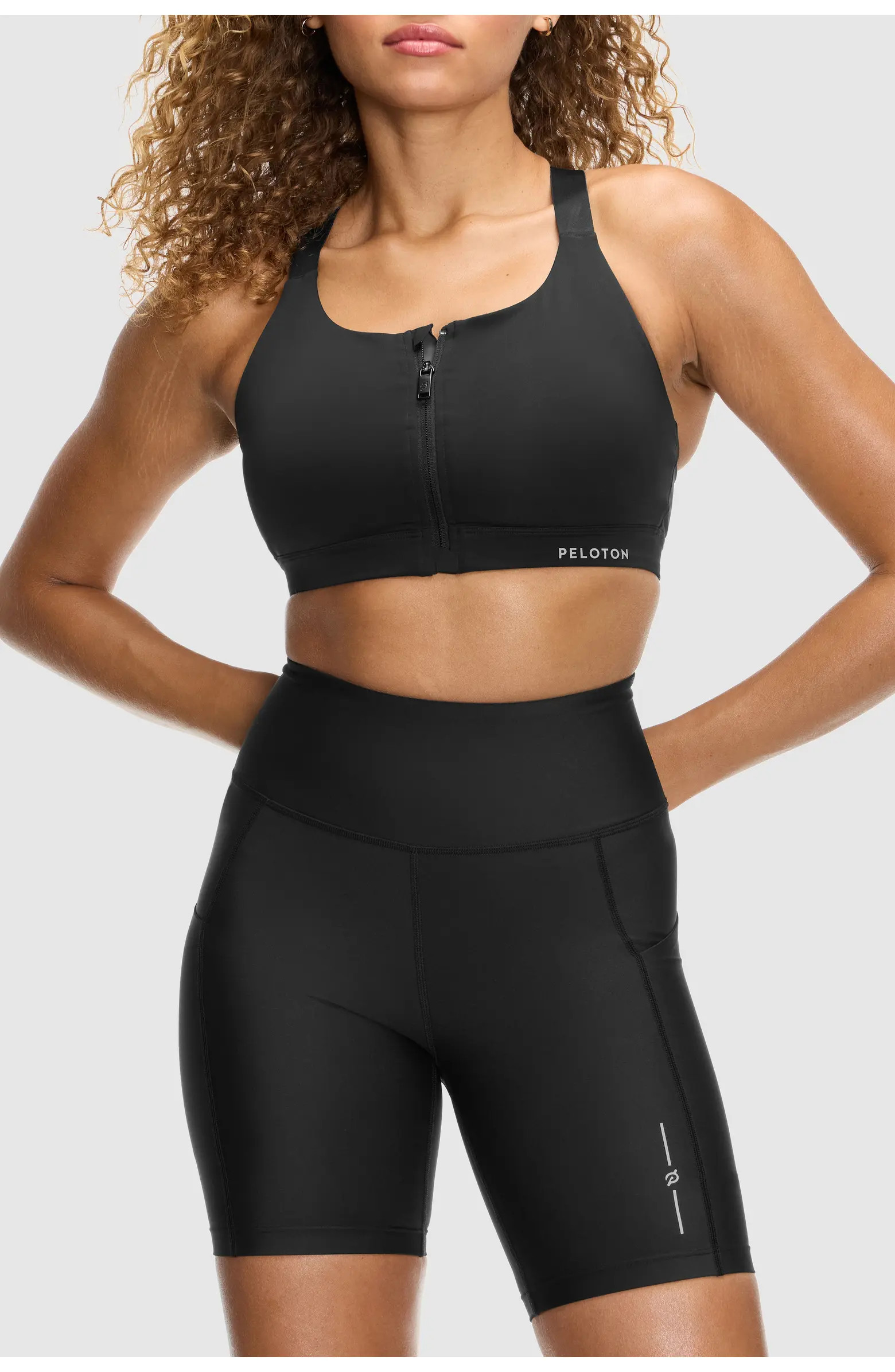 Enhanced Support Zip Front Bra | Nordstrom
