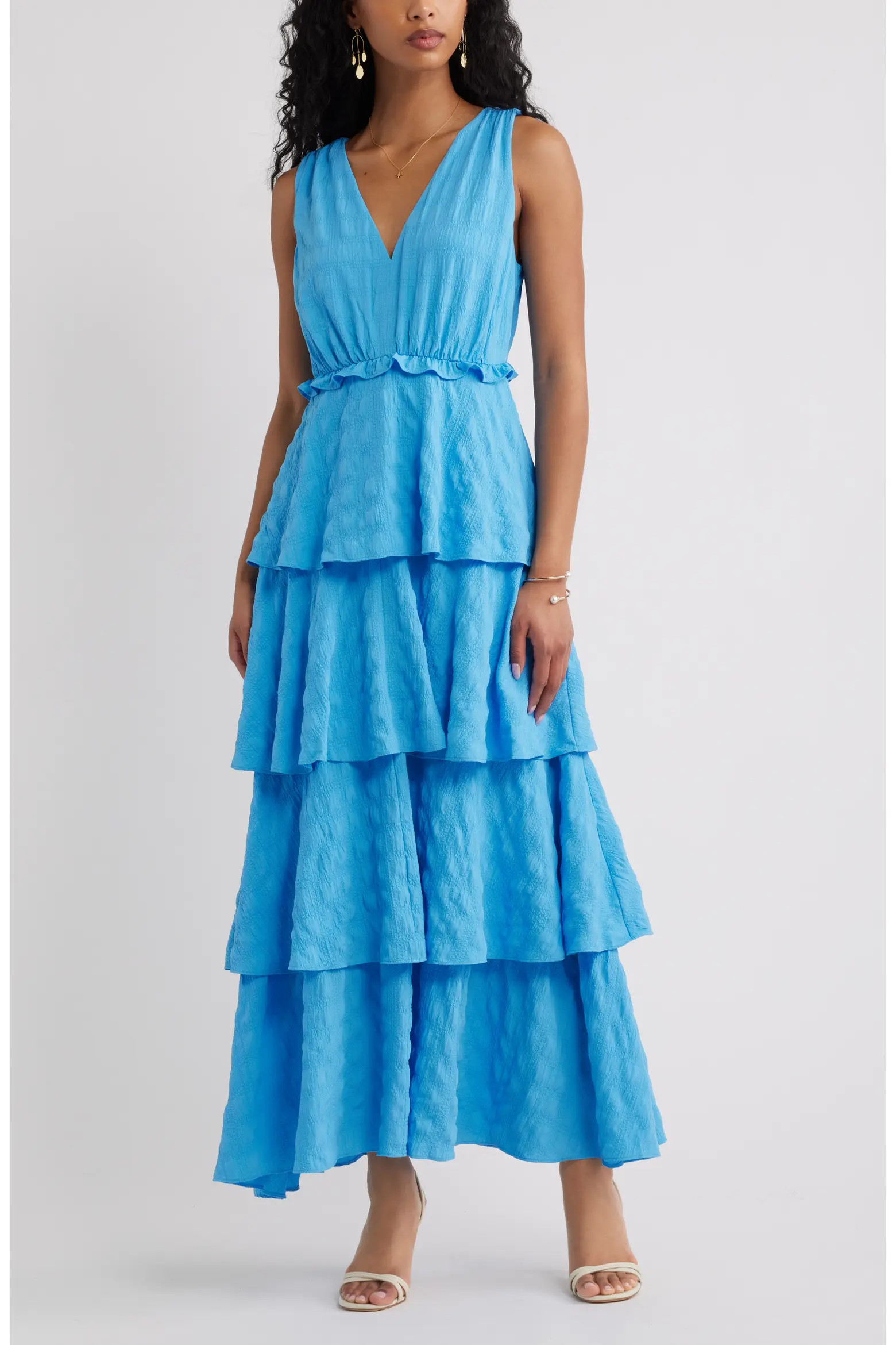 Floral Tiered Maxi Dress (Women) | Nordstrom | Nordstrom