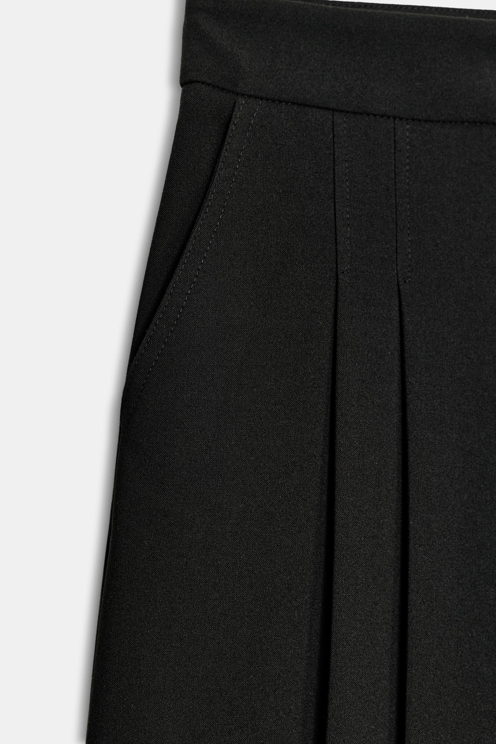 PLEATED LONG BERMUDA SHORTS | Zara UK