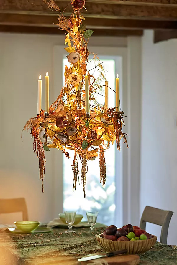 Dream Floral Candle Chandelier at Terrain | Terrain