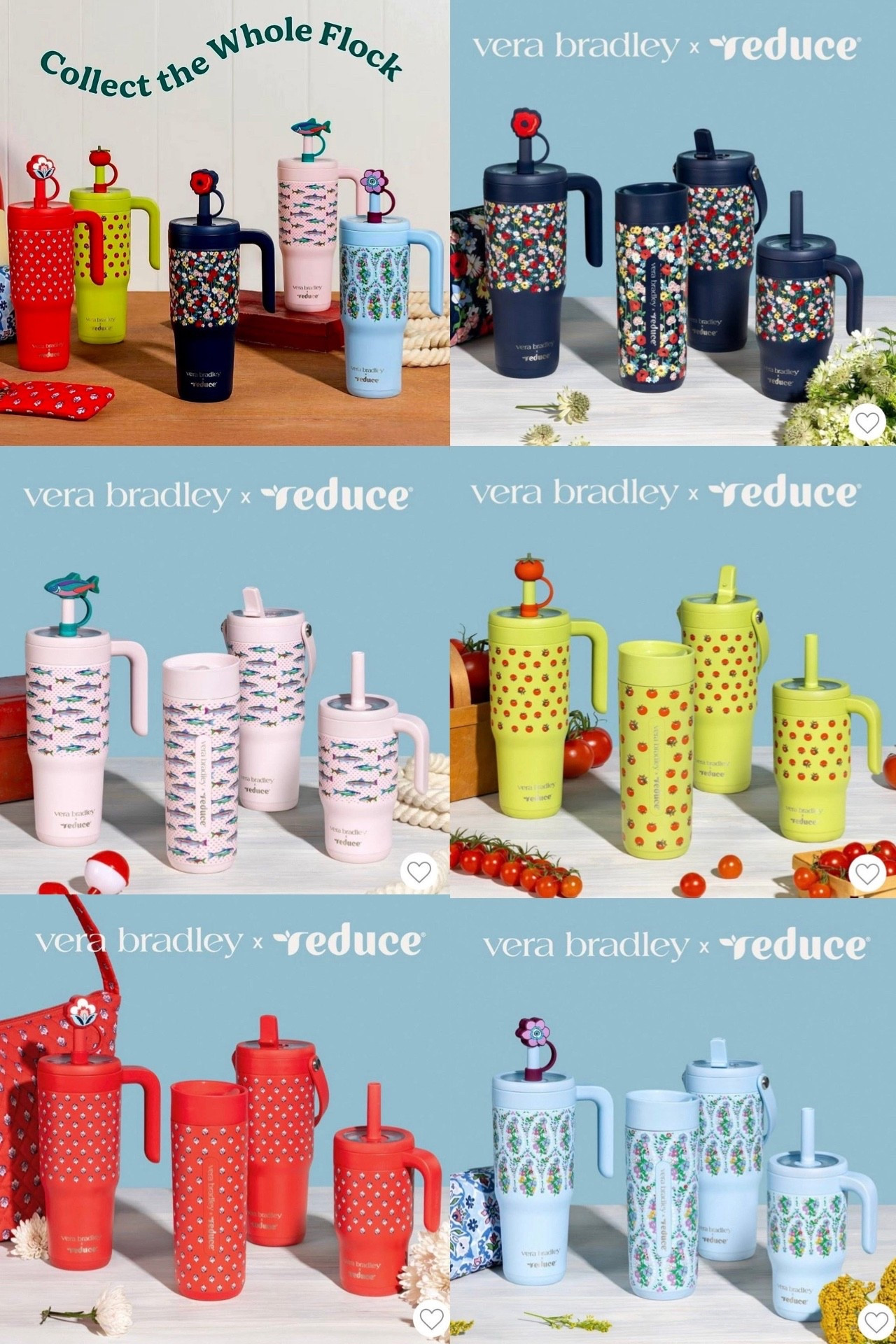 Target has a flash deal right now on the new Vera Bradley x Reduce Collection - Buy One, Get One 50% Off! From coffee mugs to water tumblers, great options that are so pretty and also perfect for gifting! (Mother’s Day is only 2 weeks from today ❤️)

#LTKSaleAlert #LTKselfcare #LTKActive