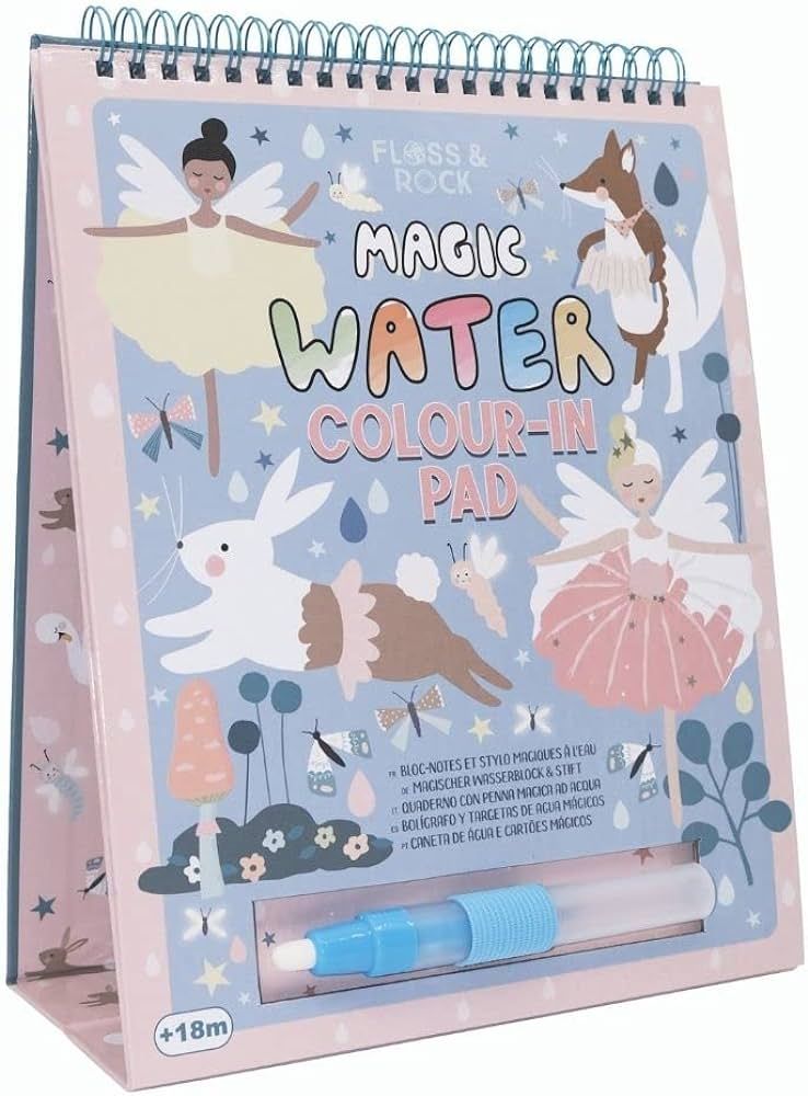 Floss & Rock 43P6394 Enchanted Magic Color Changing Watercard Easel and Pen | Amazon (US)