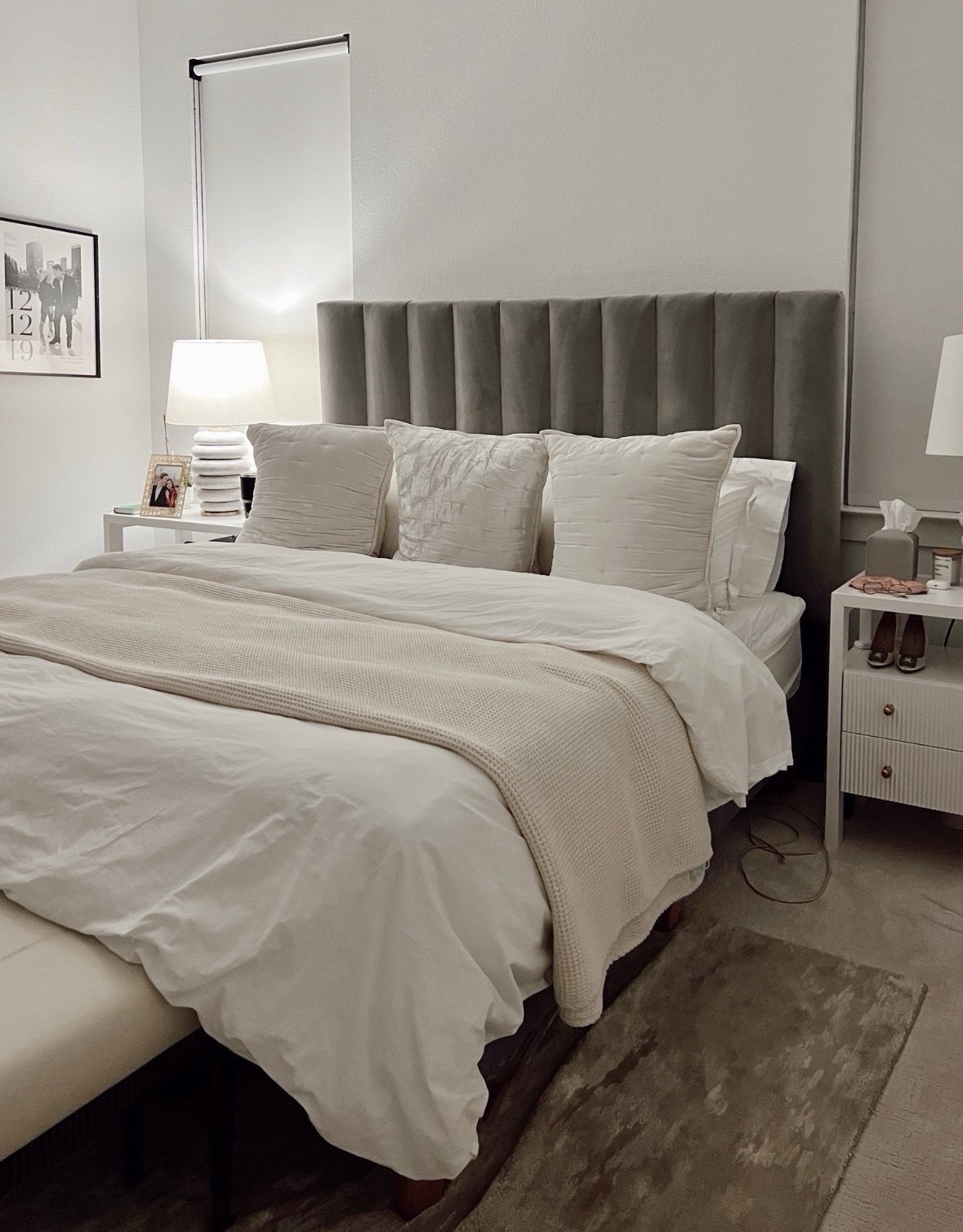 Our bedding that we absolutely love! The waffle bed blanket is a must have and is 100% cotton. Including luxurious percale sheet set, percale duvet set, waffle bed blanket and more. Breathable and gets better after every wash.

#LTKHome
