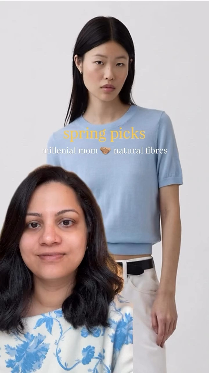 @gap spring sweater picks 

cotton wool natural fibres millennial mom