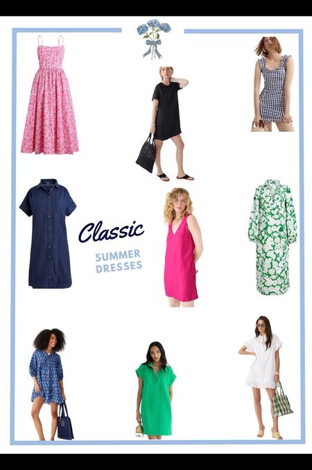 These dresses are a classic look in style summer after summer. Each dress could be dressed up or down. Perfect for running errands, drinks, a date, or brunch. They all run true to size. I wear a medium in all of them. I could add a chunky necklace, statement earrings, or bangle bracelets. 

#LTKfit #LTKSeasonal #LTKstyletip