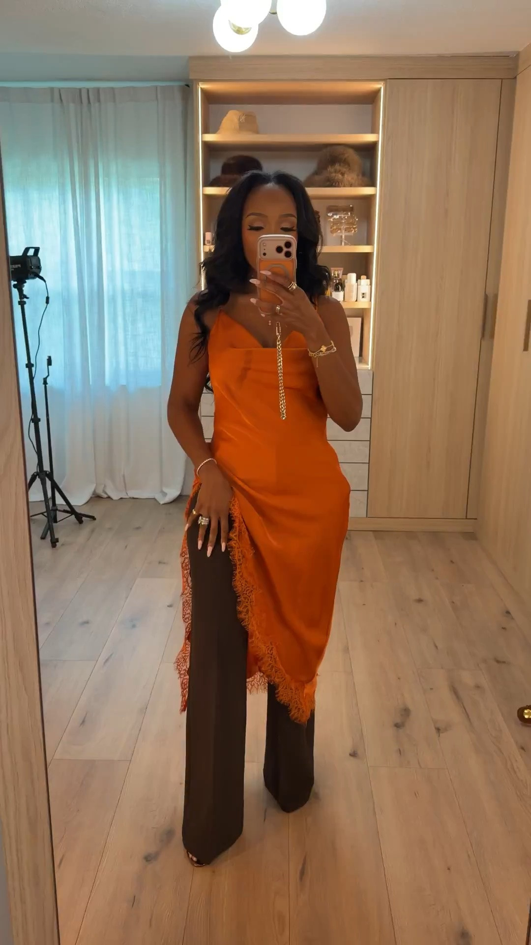 Easy fall outfit idea✨

orange and brown outfit, chocolate brown pants, fall color combinations, elevated fall outfit, dinner outfit ideas, date night outfit, fall fashion inspiration, petite fall style, warm tone outfit, statement fall look

Scroll to shop! ✨ Everything from this look is linked below. 👇🏽

Wearing: Size Small | 5’4” | 140 lbs

📲 Download the FREE LTK app & follow me (@kirasfashionfinds) to shop all my daily finds.

#LTKPetite #LTKSeasonal #LTKootd