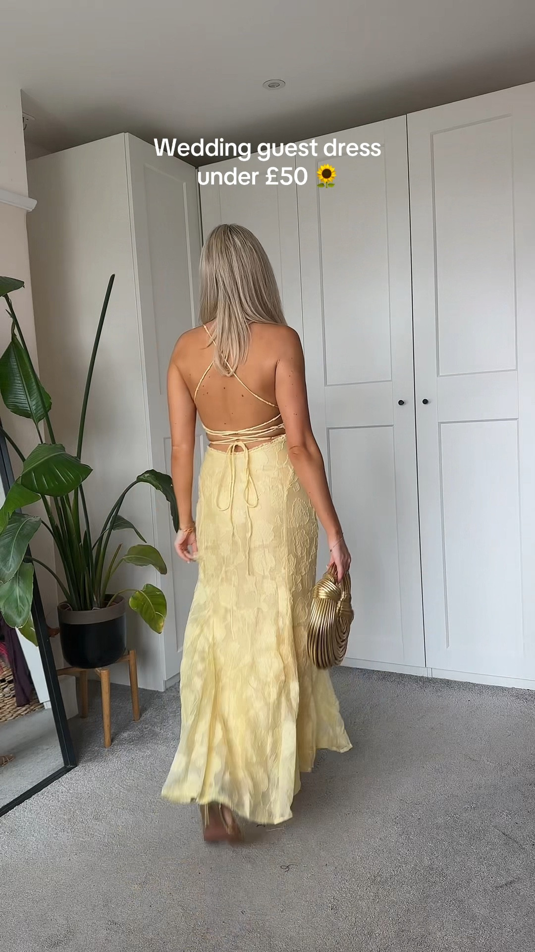 Beaut wedding guest dress under £50!

Yellow wedding guest dress, wedding guest, summer dress 