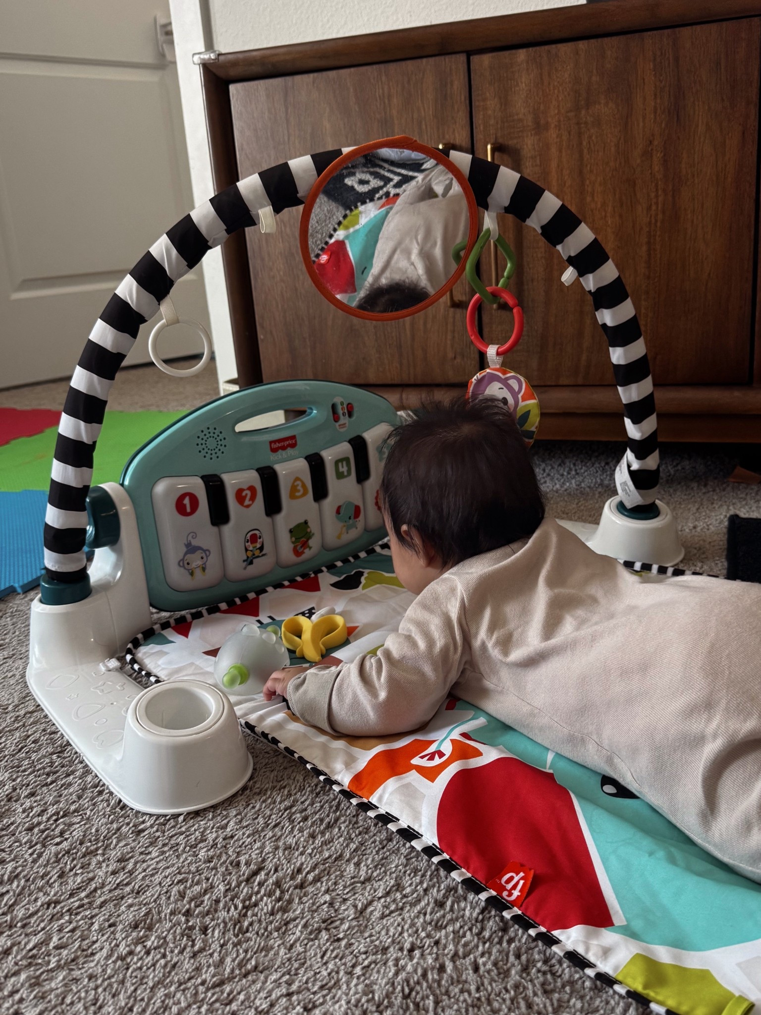 The best baby play gym! My babies love tummy time with this and my two year old still plays with it 🫶🏻

#LTKKids #LTKFamily #LTKBaby