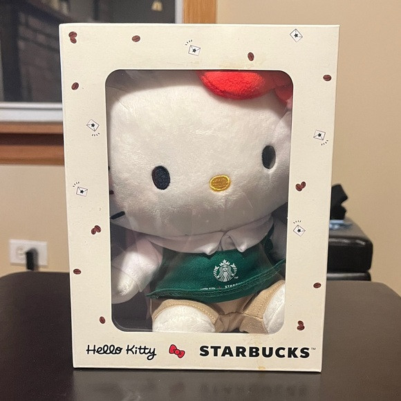 Hello Kitty Starbucks Plush Toy | Poshmark