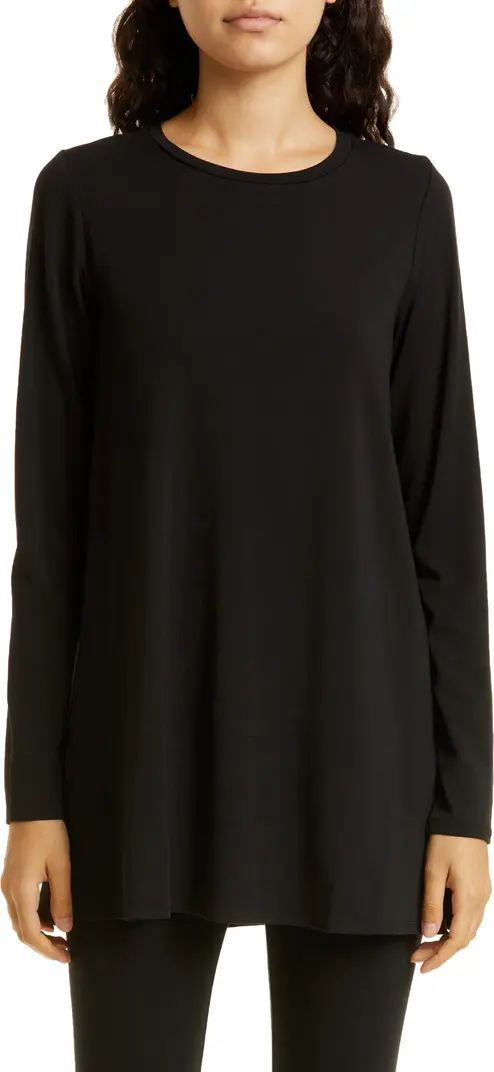 Crewneck Long Sleeve Tunic Top | Nordstrom