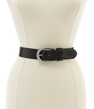 Lauren Ralph Lauren C-Sidebar Buckle Belt | Dillards Inc.