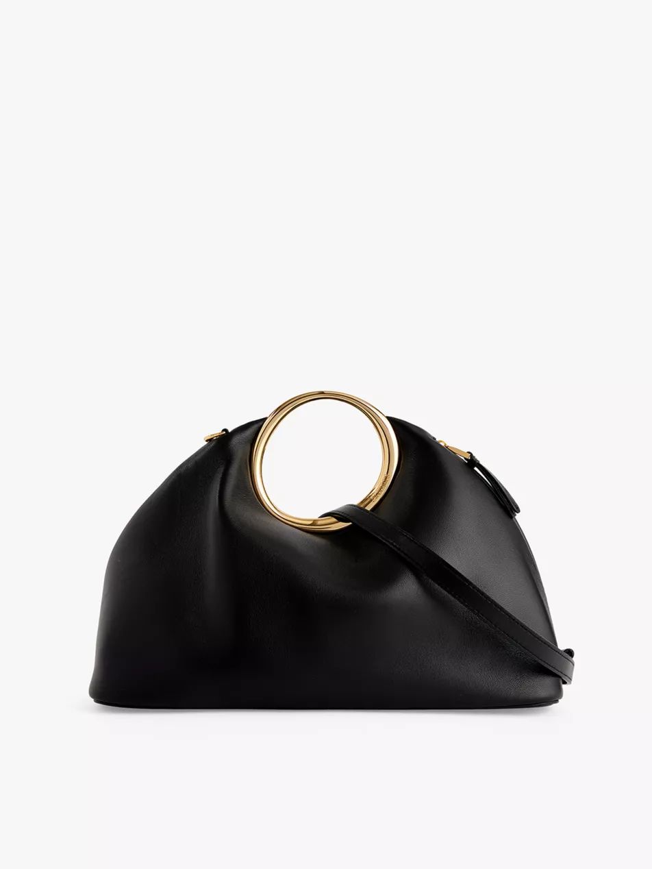 Le Calino leather top-handle bag | Selfridges