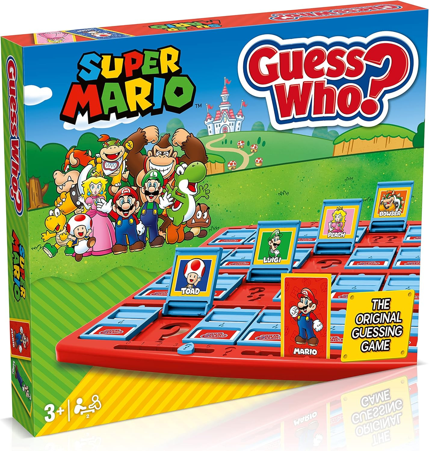 Winning Moves Super Mario Guess Who? Board Game, Play with Classic Nintendo Characters Including ... | Amazon (US)