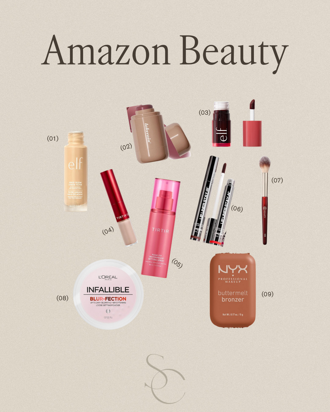 Putting together a full everyday glam using affordable Amazon beauty finds.

#AmazonBeauty #BudgetBeauty  #BeautyFinds #AmazonMustHaves  

 #LTKBeauty
