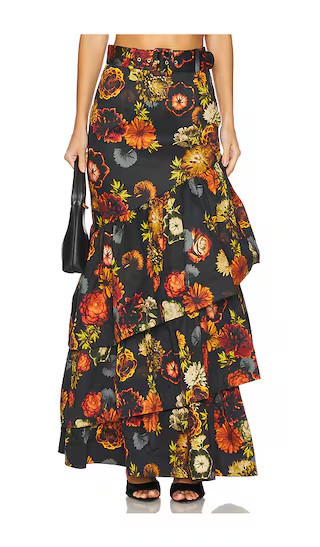 Cara Cara Priya Skirt in Black. | Revolve Clothing (Global)