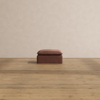 Anabei Modular Washable Ottoman | Deluxe+ Seat Chestnut | Target