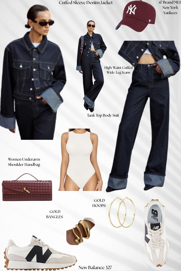 Denim pant set! It’s giving cute and elevated! ♥️

#LTKootd #LTKFindsUnder100 #LTKgrwm