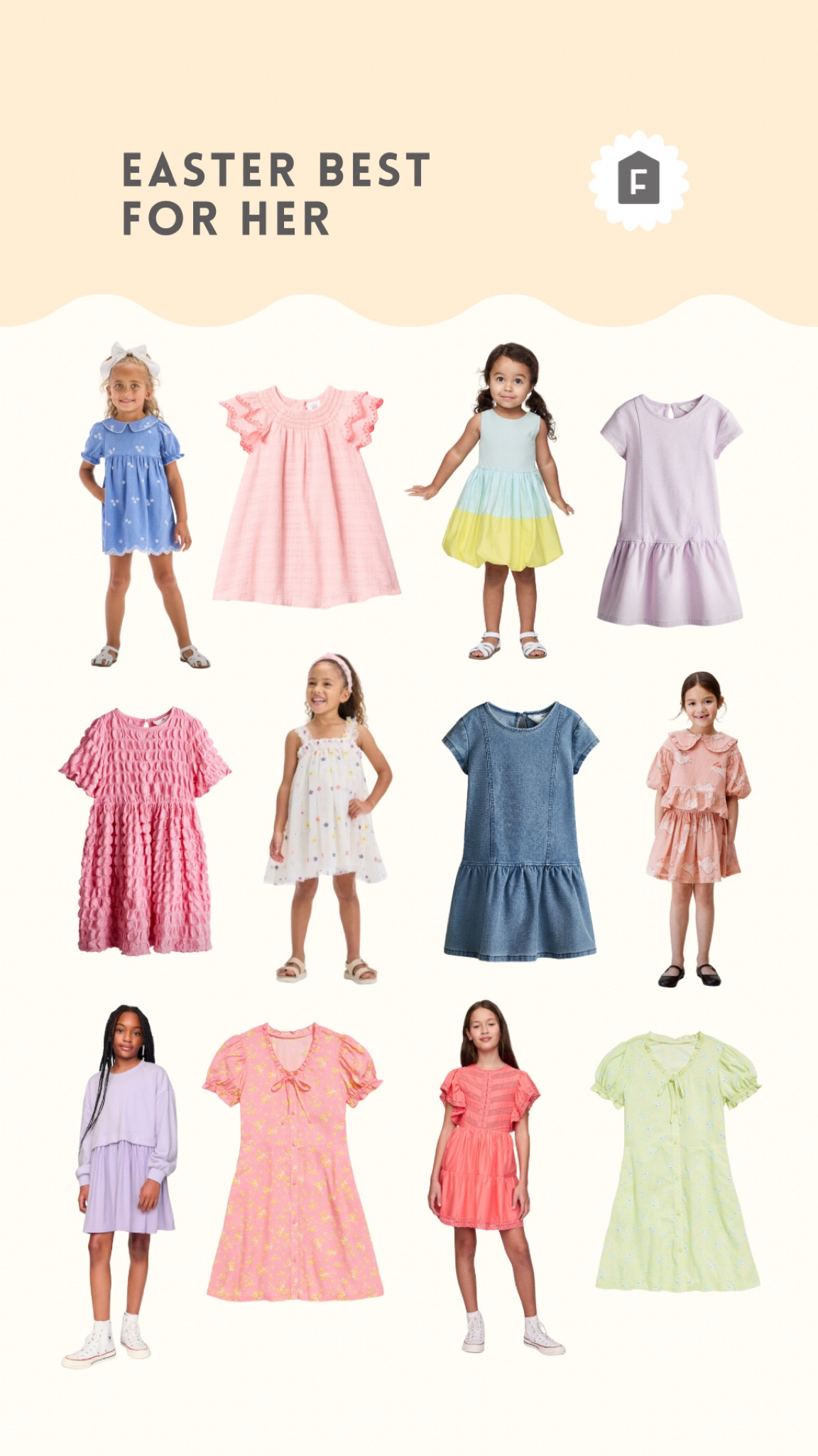 Bring on all the cute spring dresses! 🌷