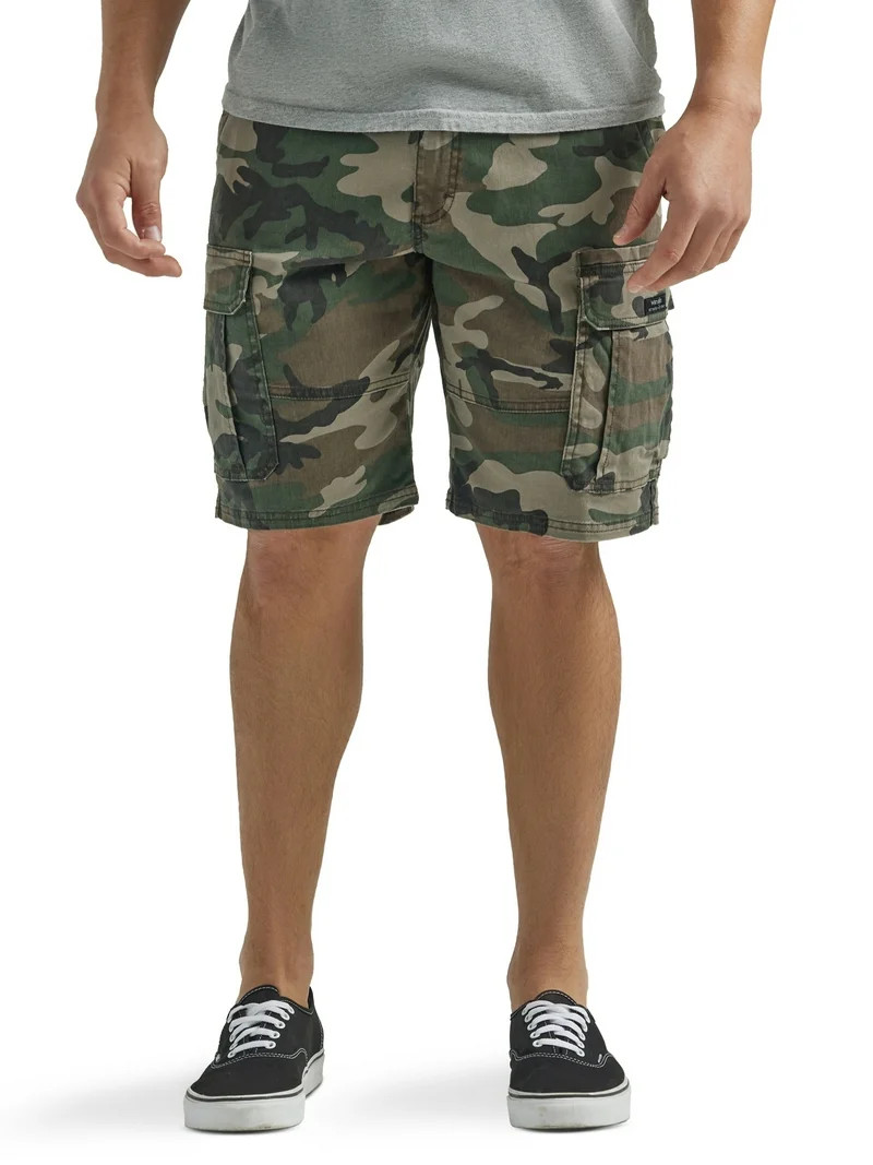 Wrangler Men's and Big Men's Stretch Cargo Shorts | Walmart (US)