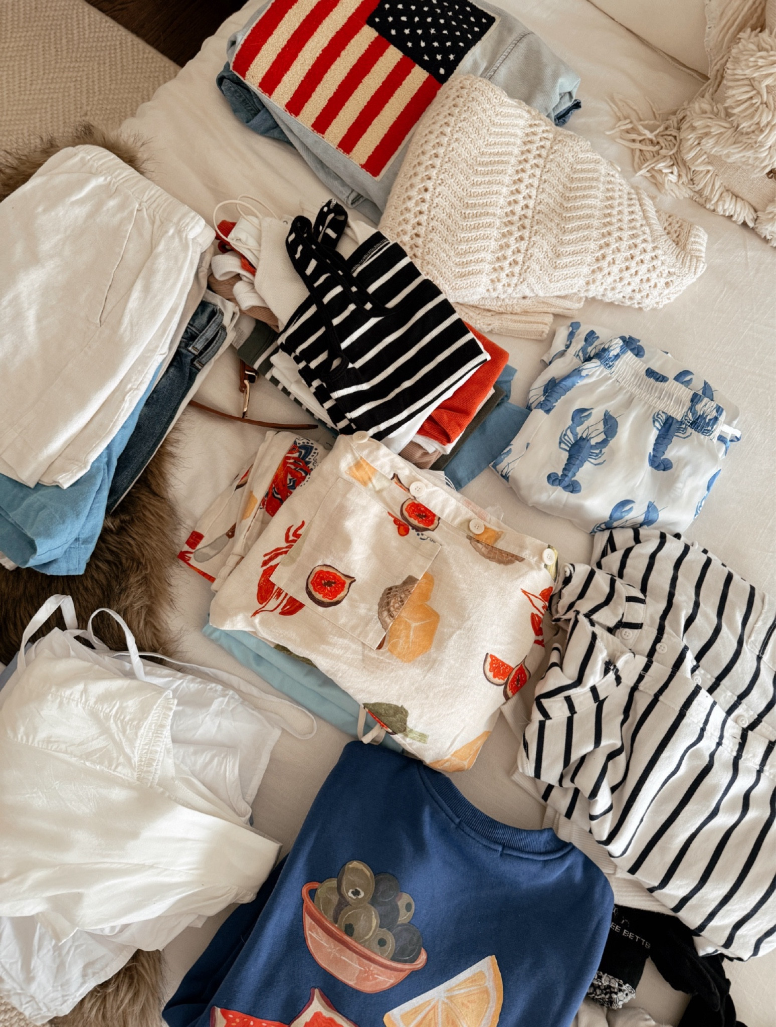 My first full day in Maine for #MeadesdoMaine 🦞🤍🫐🇺🇸⚓️ here’s what I packed! 

#LTKStyleTip #LTKTravel #LTKSwim