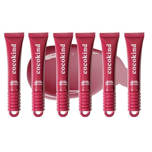 Cocokind Ceramide Lip Blur Balm, Be Bold - Burgundy Hydrating Lip Balm with Ceramides & Peptides, Made for Sensitive Skin & Lips, Unflavored & Fragrance-Free - 6 pack | Amazon (US)