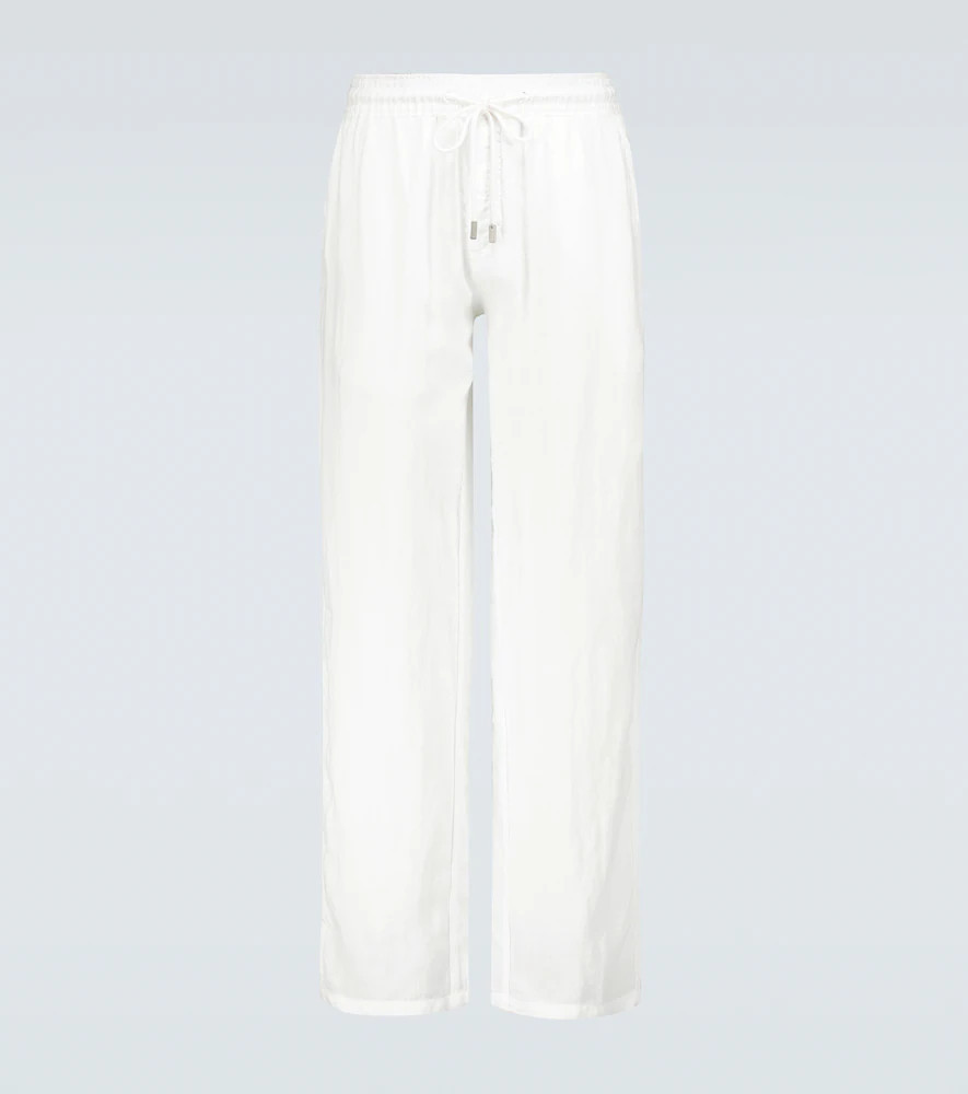 Vilebrequin Pantalones de lino con cordón | Mytheresa (INTL)