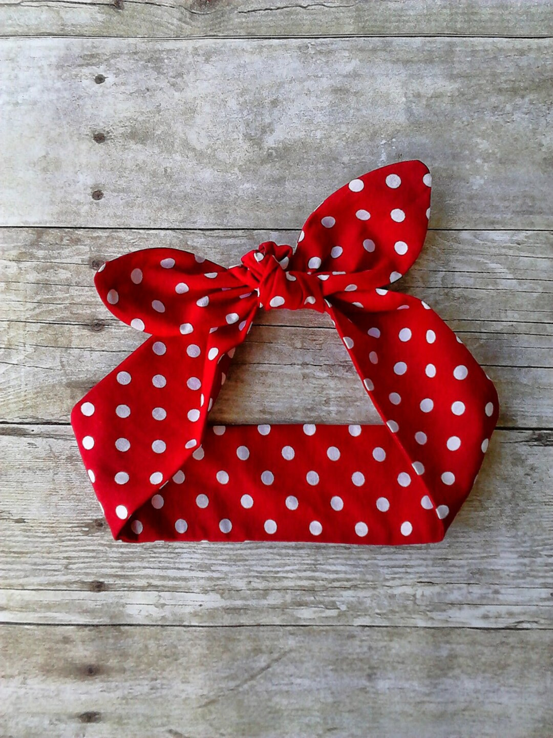 Tie headband bandana knot 1950s hair wrap women bandana headband Rosie the riveter retro rockabil... | Etsy (US)