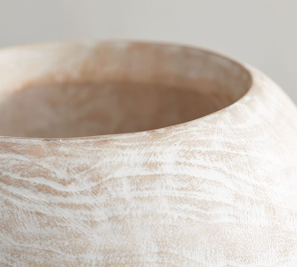 Handmade Mango Wood Vases | Pottery Barn (US)