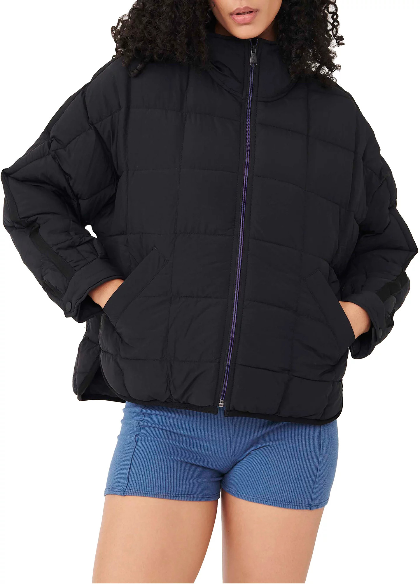 FP Movement by Free People Women's Pippa Packable Puffer Jacket, Large, Black | Dick's Sporting Goods