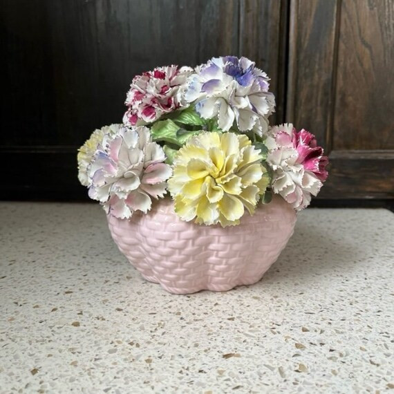 Porcelain Flowers in Vase. Large China Floral Bouquet. Radnor | Etsy | Etsy (US)