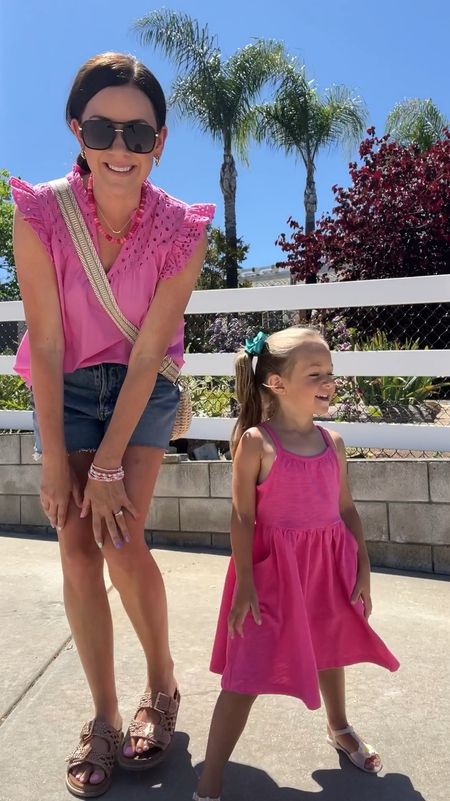 Saturday mommy & me outfits!
Madeline’s Walmart dress-4t a little big between go down
Eyelet top-small
Target shorts-4

#LTKFamily #LTKSeasonal #LTKKids