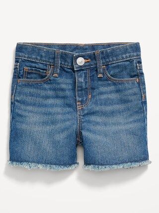 Unisex Frayed-Hem Cut-Off Jean Shorts for Toddler | Old Navy (US)
