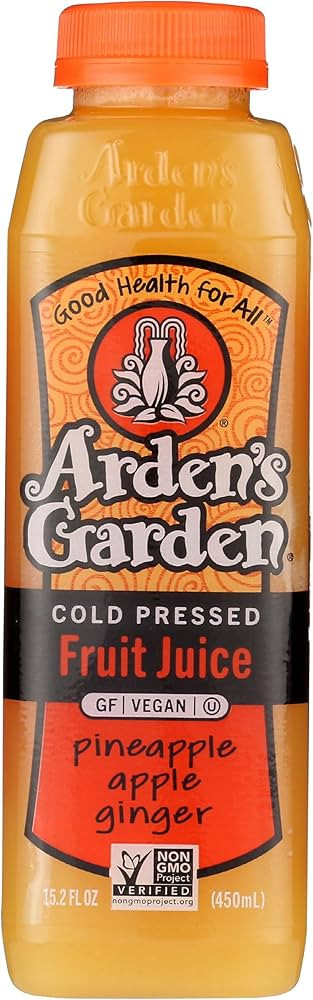 ARDENS GARDEN Pineapple Apple Ginger Juice, 15.2 FZ | Amazon (US)