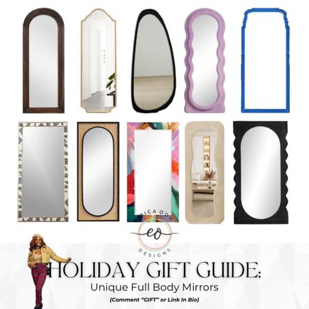 Add character to any space with these fun, one of a kind full body mirrors #homedecor

#LTKGiftGuide #LTKHoliday #LTKhome