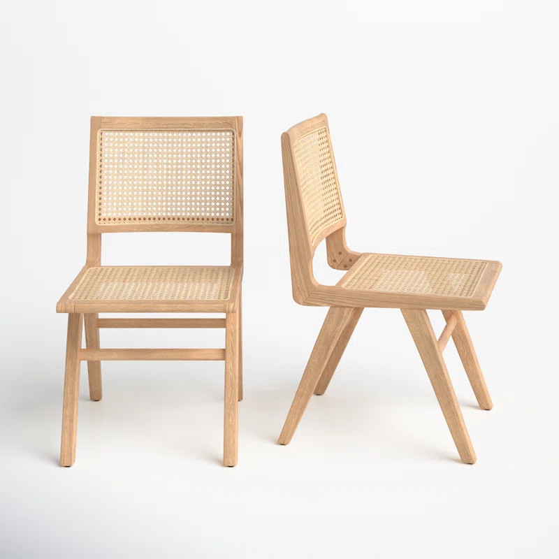 Atticus Cane Dining Chair (Set of 2) | AllModern