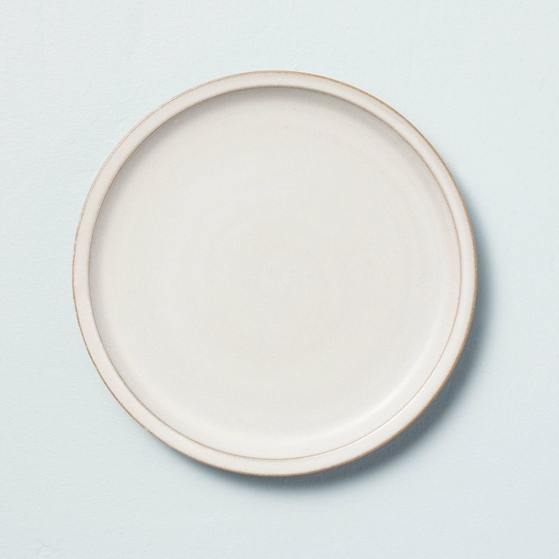 Modern Rim Stoneware Appetizer Plate - Hearth & Hand™ with Magnolia | Target