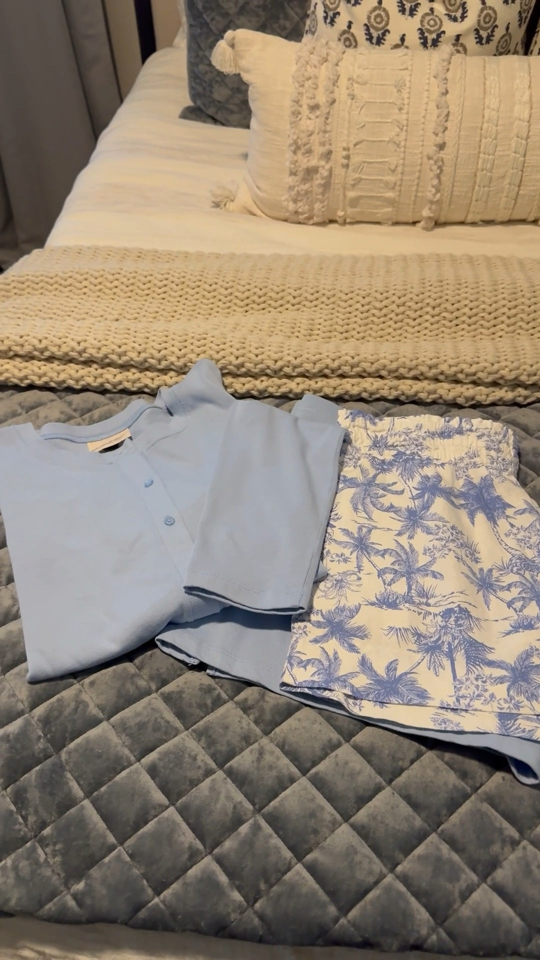 Cute shorts and lightweight cardigan, ready for spring or a great vacation outfit, @Target bedding, spring outfit 

#LTKdayinmylife #LTKMidsize #LTKootd