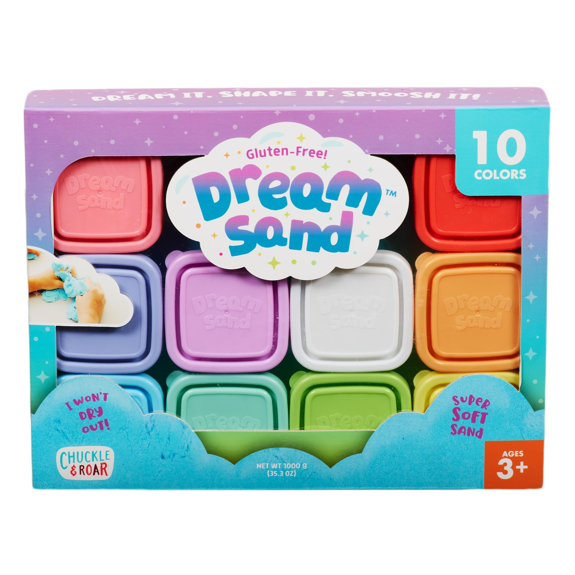 Sensory Dream Sand Mega 10 Pack by Chuckle & Roar | Amazon (US)