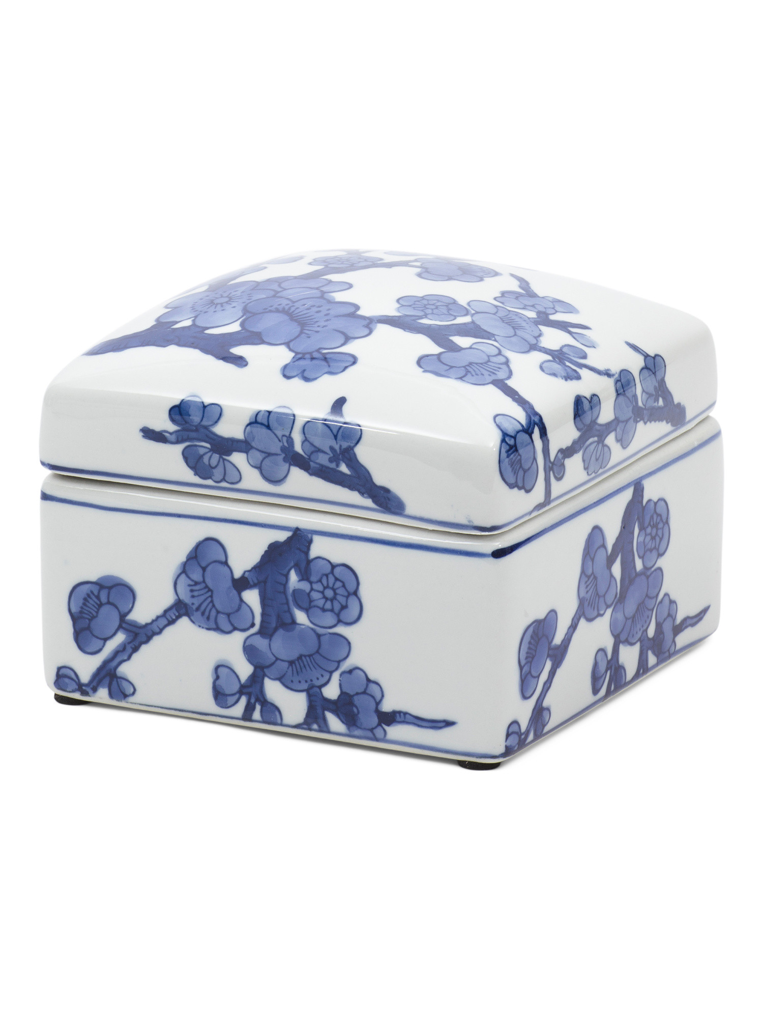 6in Floral Ceramic Box | TJ Maxx