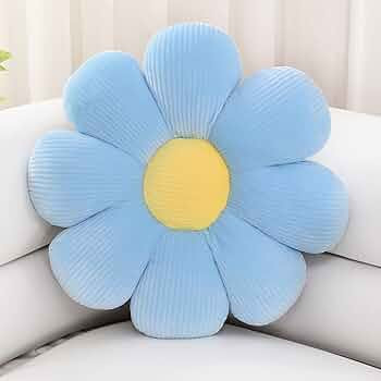 Sioloc Flower Pillow,Flower Shaped Throw Pillow Butt Cushion Flower Floor Pillow,Seating Cushion,... | Amazon (US)
