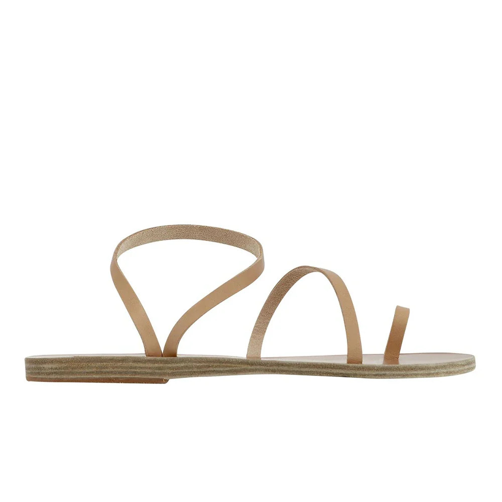 Apli Eleftheria Leather Natural | Ancient Greek Sandals