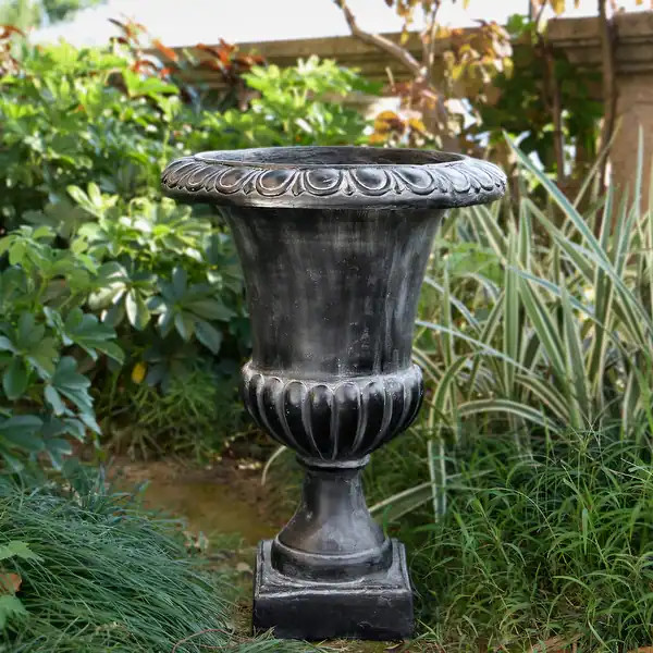 Christopher Knight Home - Peregrine MGO Lightweight Concrete Garden Urn with Drainage Hole | Bed Bath & Beyond