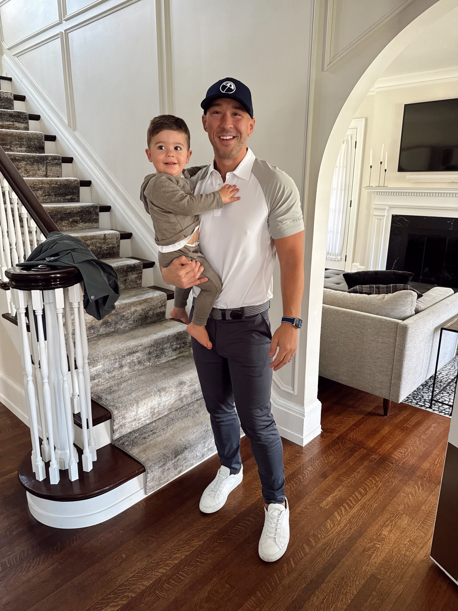 Men’s spring fashion / golf outfit / toddler spring outfit. BK is wearing L in polo, Conrad is in 18 months 

#LTKKids #LTKStyleTip #LTKSeasonal