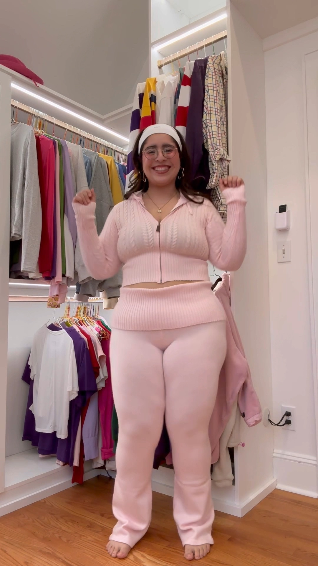 Super cozy pink set!
Wearing the XL in both pieces
Bottoms are a bit see through but perf for lounging at home!

#LTKmidsize #LTKstyletip #LTKplussize