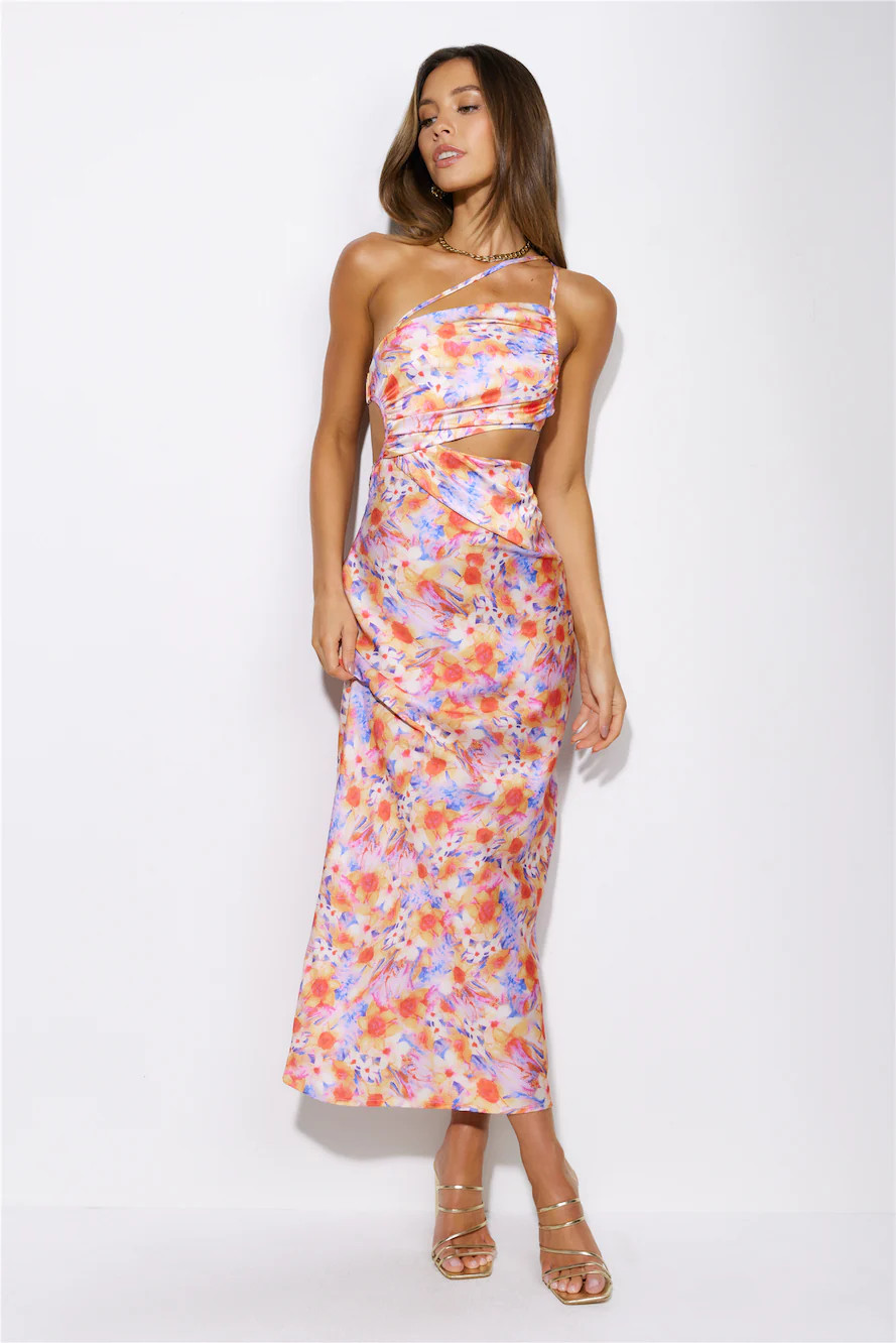 Watching Me Maxi Dress Multi | Hello Molly (US)