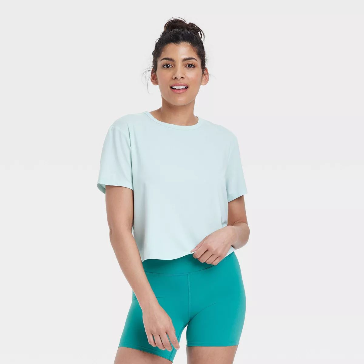 Women's Essential Crewneck Short Sleeve Top - All In Motion™ | Target