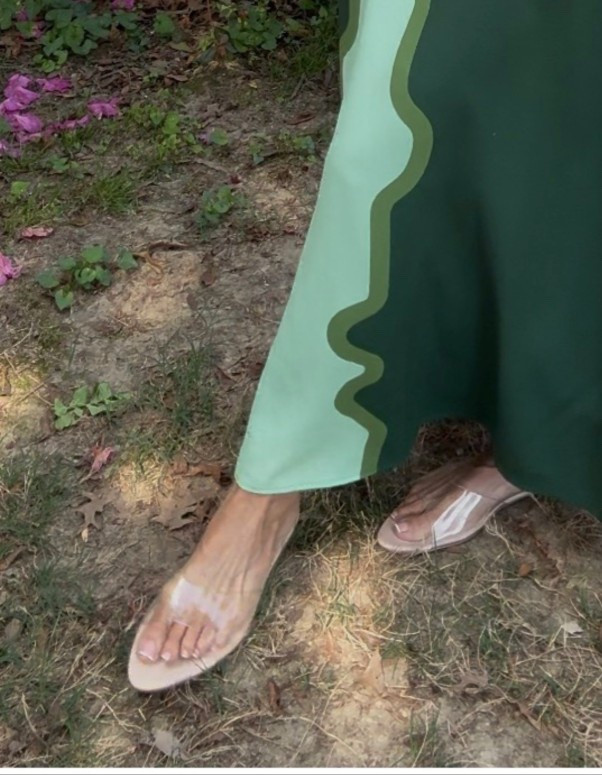 I wasnt sure how I would end up liking these pointed toe clear flats but I LOVE THEM! They go with EVERYTHING 😍 I ordered my true size! 

#LTKootd #LTKgrwm #LTKOver40