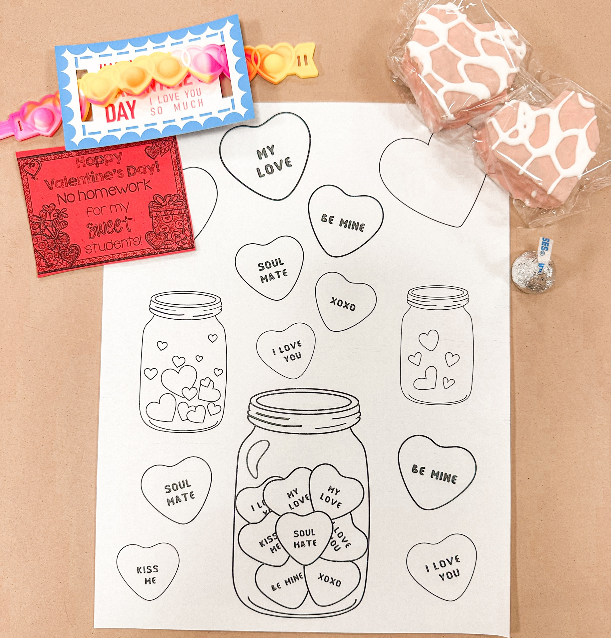 Valentine’s Day gifts to students #teachergifts #valentinesday 